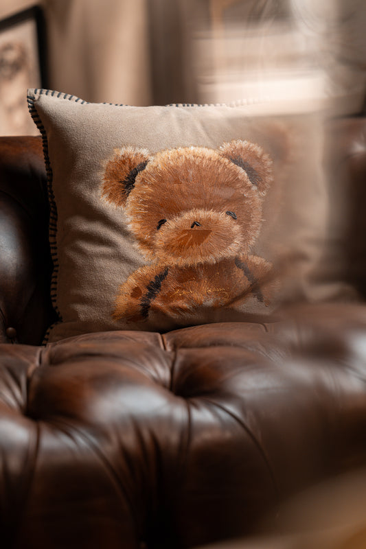 Hand-Painted Pillow